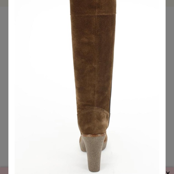 ❌Sold eBay❌ New Emporio Armani suede knee fur - Picture 6 of 7